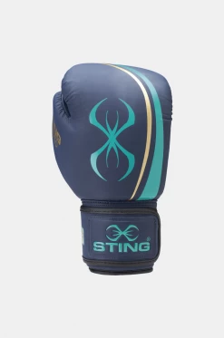 STING Navy Aurora Womens Boxing Glove