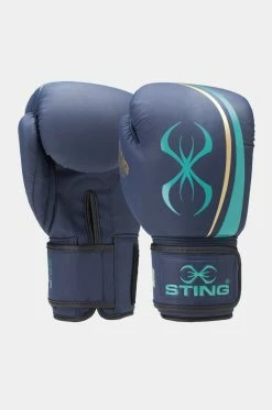 STING Navy Aurora Womens Boxing Glove