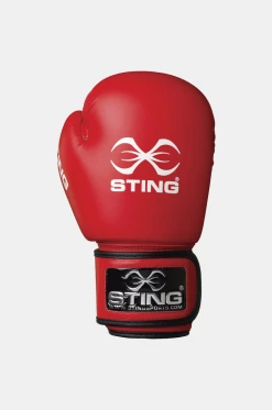 Sting Sports Australia Red IBA/AIBA Competition Boxing Gloves
