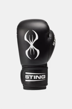 STING Black Armafit Boxing Gloves