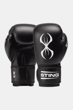 STING Black Armafit Boxing Gloves