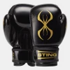 STING Black & Gold Arma Junior Boxing Gloves