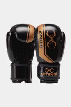 STING Black & Bronze Armalite Boxing Gloves