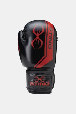 STING Black & Red Armalite Boxing Gloves