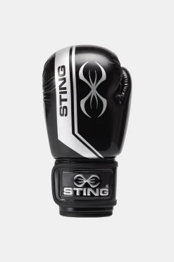 STING Black & Silver Armalite Boxing Gloves