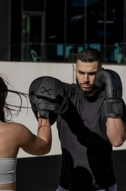 STING Matte Black Armaplus Boxing Glove 12 STING Matte Black Armaplus Boxing Glove