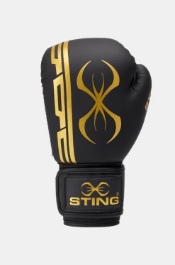 STING Black & Gold Armaplus Boxing Glove