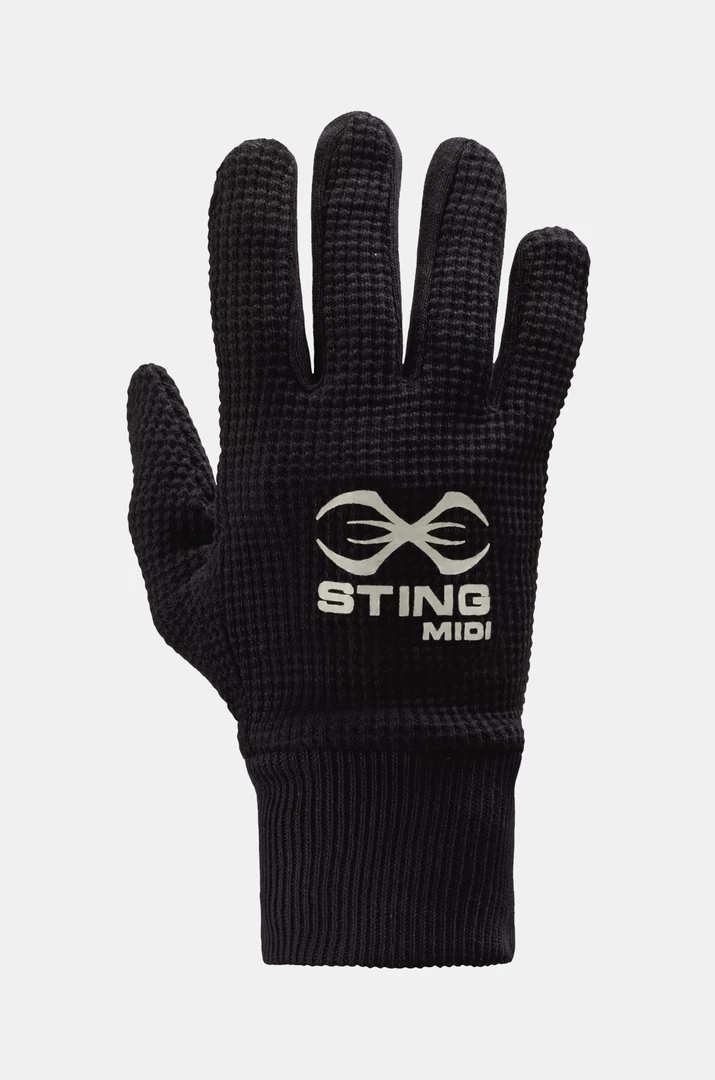 STING Black Airweave Cotton Gloves Inner 3 STING Black Airweave Cotton Gloves Inner