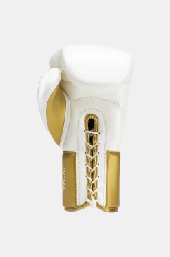 STING White & Gold Evolution Pro Competition Gloves