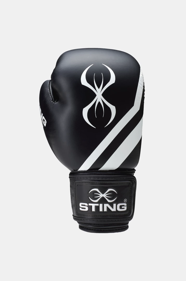 STING Black & White Orion Boxing Gloves 5 STING Black & White Orion Boxing Gloves