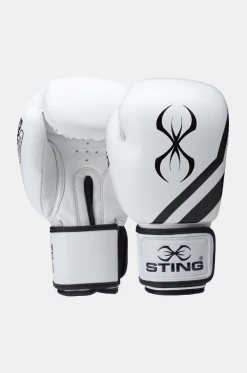STING White & Black Orion Boxing Gloves