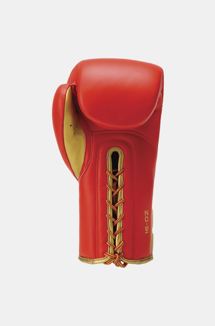 STING Red & Gold Viper X Boxing Sparring Gloves (Lace) 4 STING Red & Gold Viper X Boxing Sparring Gloves (Lace)
