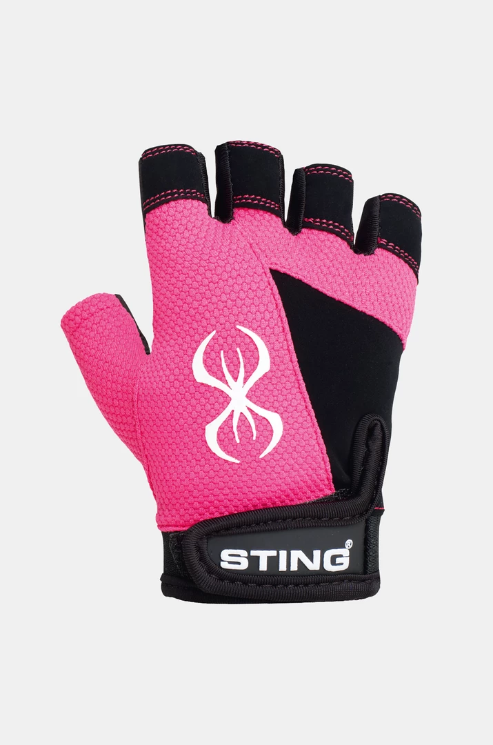 STING Pink VX1 Weight Training Gloves 3 STING Pink VX1 Weight Training Gloves